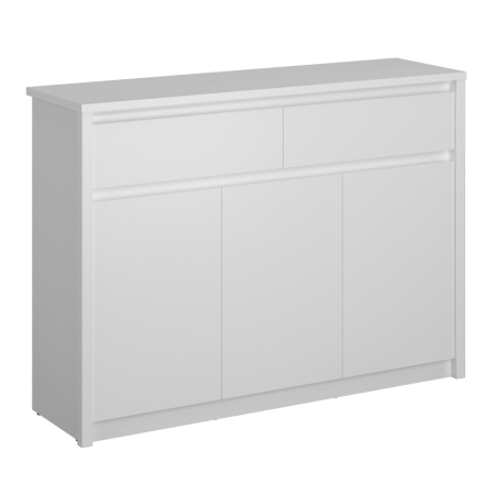 Bucatarie - Comodă 3D2S, albă, ERODIN