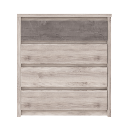 Comodă 4S, castan Nairobi / onix, JESI NEW [4]