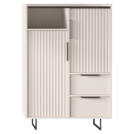 Toate Produsele - Comodă, caşmir/castan de nurcă arvadonna, FRESIO KOM2D2S