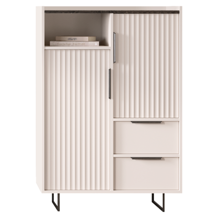 Comodă, caşmir/castan de nurcă arvadonna, FRESIO KOM2D2S [4]