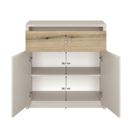 Comodă, caşmir/stejar evoke, KAROS 2D1S [2]