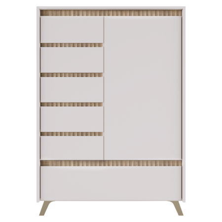 Toate Produsele - Comodă, caşmir/stejar sonoma, LONGY REG1D5S1K