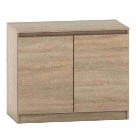 Comode - Comodă cu 2 uşi, stejar sonoma, HANY NEW 008