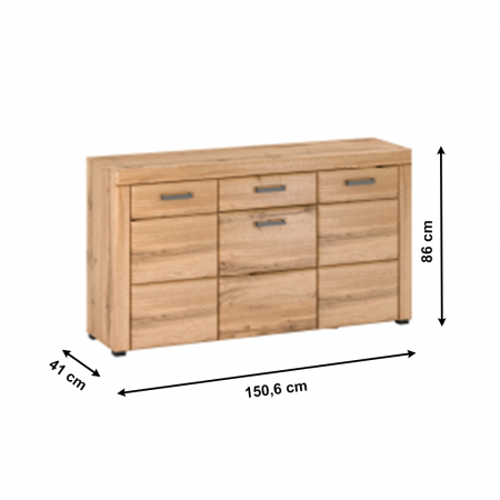 Comodă, stejar apalache, PUSAN E [1]