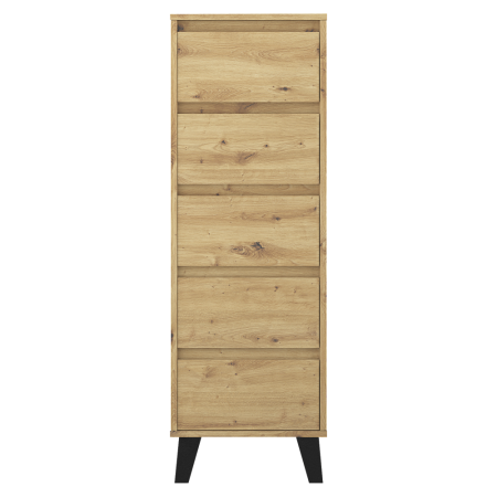 Comodă, stejar artisan, BOGAN NEW 5S40 [2]