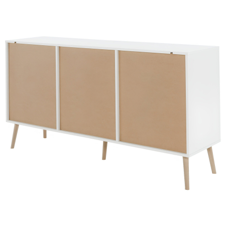 Comodă, stejar sonoma/alb, OSLO 75381 [1]