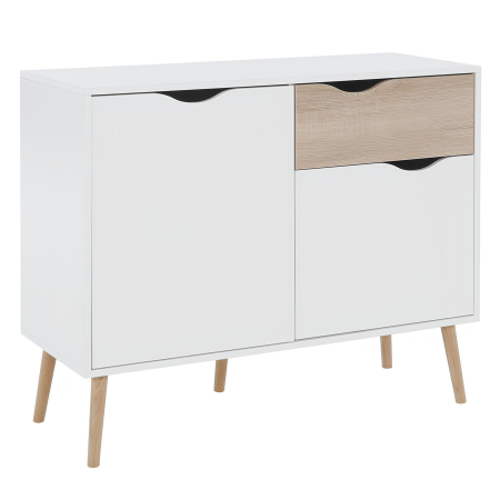 Bucatarie - Comodă, stejar sonoma/alb, OSLO 75387