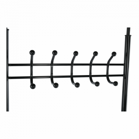 Cuier cu dulap pt. încălţăminte, metal negru, BARNUM [9]