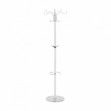 Mobilier Hol/Cuiere - Cuier, cuier tip pom, alb, ELOS