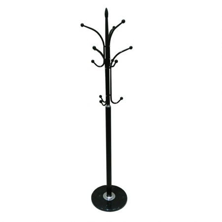 Mobilier Hol/Cuiere - Cuier, metal / marmură neagră, BELVIN