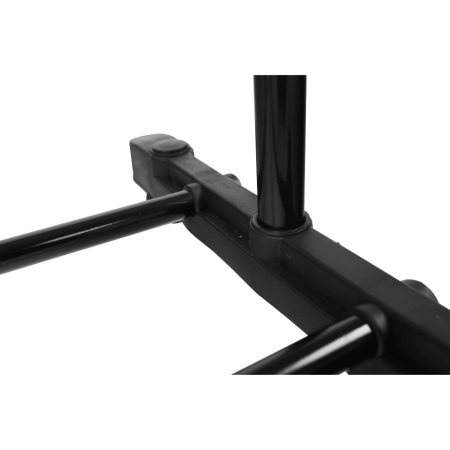 Cuier mobil, inox/plastic negru, DOLFO NEW [16]