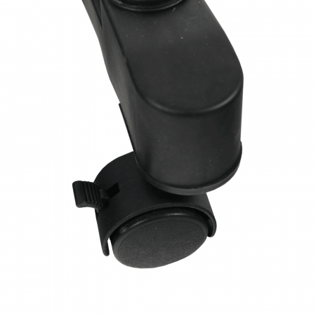 Cuier mobil, inox/plastic negru, DOLFO NEW [14]