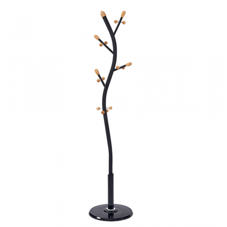 Mobilier Hol/Cuiere - Cuier, negru, SADIK NEW
