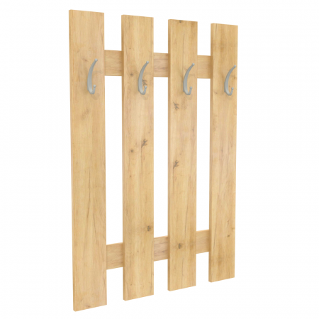 Cuier perete, stejar artizanal, KORADO NEW KV11 [0]