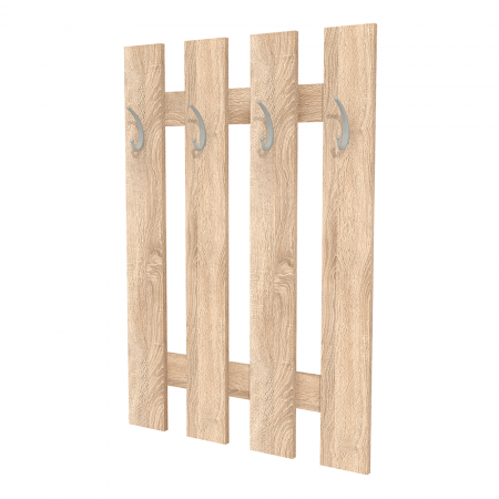 Mobilier Hol/Cuiere - Cuier perete, stejar sonoma, KORADO NEW KV11