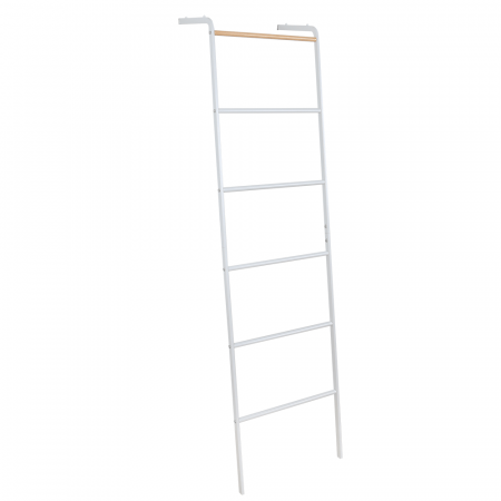 Cuier/ scară, alb/ model/ metal, BUNY [8]