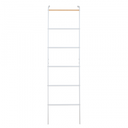 Cuier/ scară, alb/ model/ metal, BUNY [6]