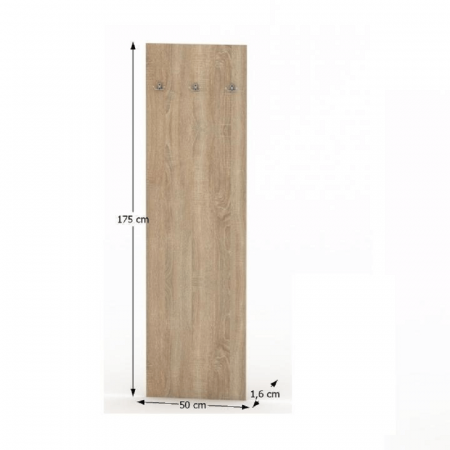 Cuier, stejar sonoma, TEMPO ASISTENT NEW 030 [4]