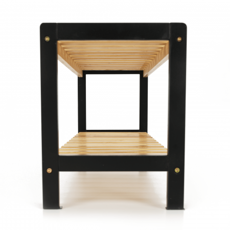 Cutie pantofi, natural / negru, KONTRE [11]