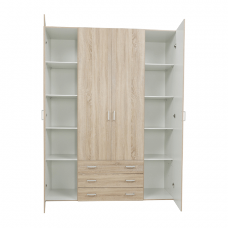 Dulap, 4 uşi, stejar sonoma, GWEN 70429 [1]