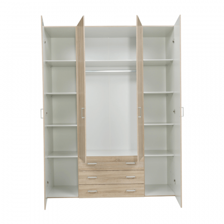 Dulap, 4 uşi, stejar sonoma, GWEN 70429 [3]