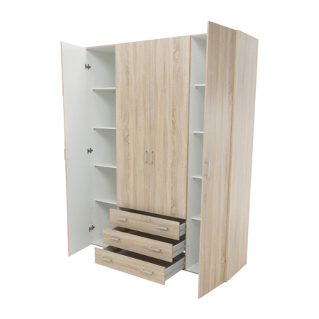 Dulap, 4 uşi, stejar sonoma, GWEN 70429 [14]