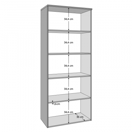 Dulap, antracit, ADAPO ADP01 [1]