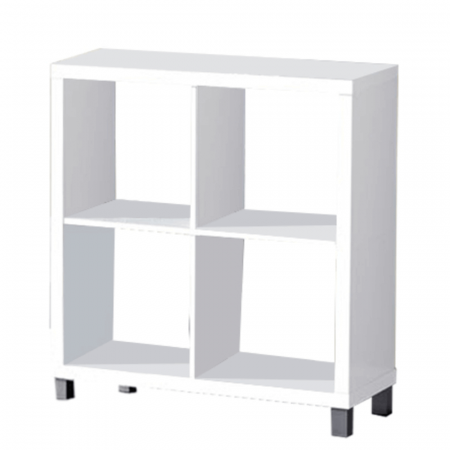 Rafturi/ etajere carti - Dulap biblioraft, alb, TOFI 2 NEW