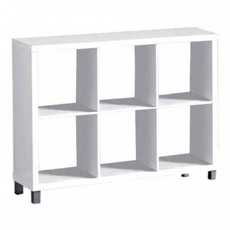 Rafturi/ etajere carti - Dulap biblioraft, alb, TOFI 4 NEW