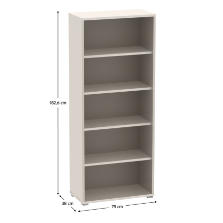 Dulap biblioraft, caşmir, RIOMA NEW TYP 03 [1]