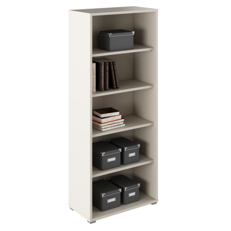 Living - Dulap biblioraft, caşmir, RIOMA NEW TYP 03