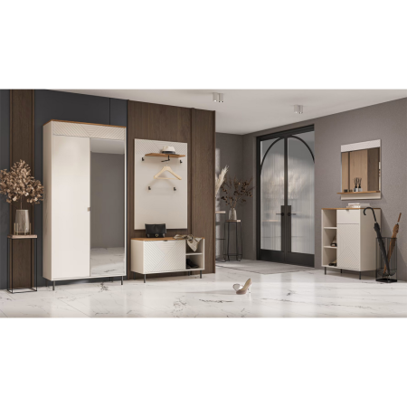 Dulap, caşmir/stejar castello, EYCO 2D/40 [5]