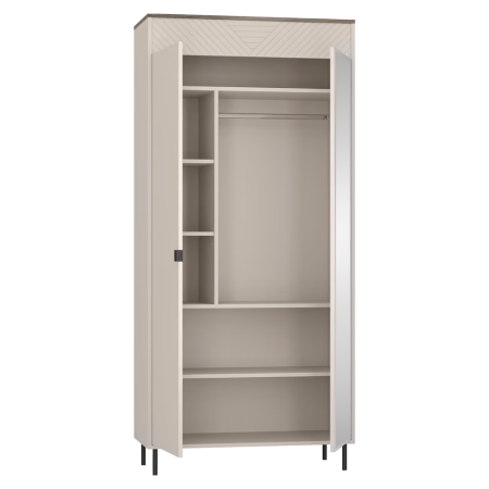 Dulap, caşmir/stejar castello, EYCO 2D/40 [2]