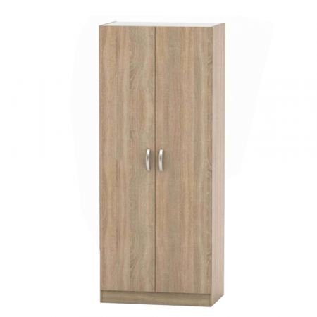 Dormitor - Dulap cu 2-uşi, stejar sonoma, BETTY 2 BE02-002-00
