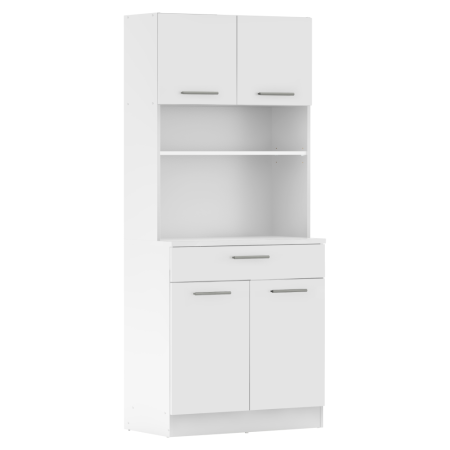 Toate Produsele - Dulap de bucătărie cu patru uşi, alb, DOMIS NEW