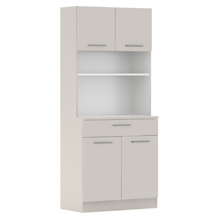 Bucatarie - Dulap de bucătărie cu patru uşi, caşmir, DOMIS NEW