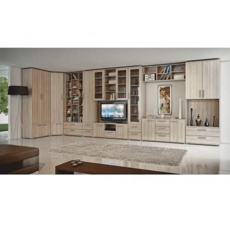 Dulap, DTD laminat, stejar sonoma, DUNAJ TIPUL14 [4]