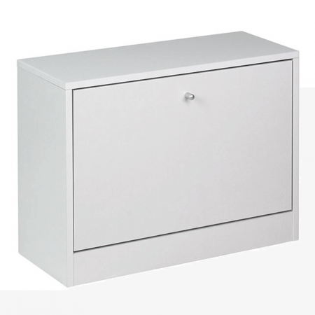 Mobilier Hol/Cuiere - Dulap încălţăminte, alb, FATMA NEW