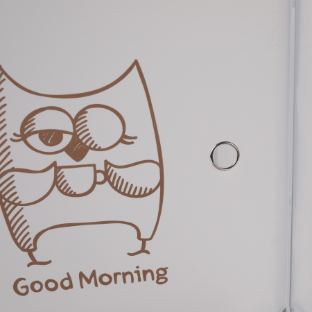 Dulap modular pentru copii, model alb / maro, KIRBY [6]