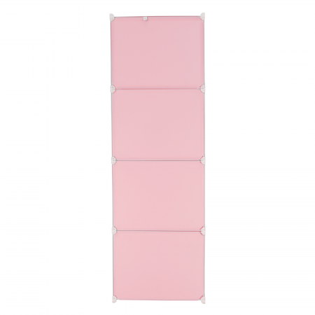 Dulap modular pentru copii, roz/ model copii, NURMI [9]