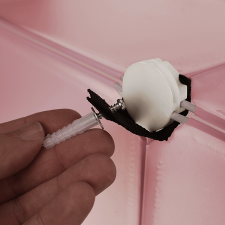 Dulap modular pentru copii, roz/ model copii, NURMI [14]