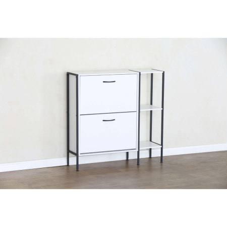 Dulap pantofi, alb, SOVIO [5]