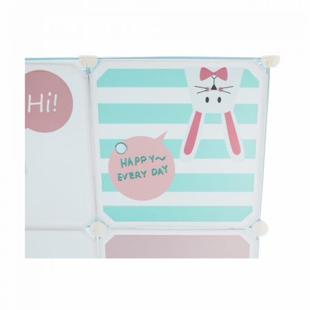 Dulap pentru copii, model albastru /model pentru copii, EDRIN [7]