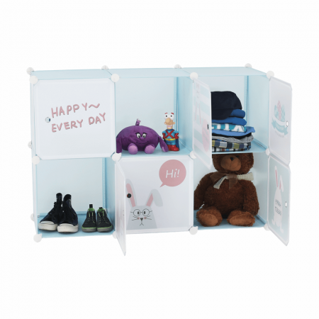 Dulap pentru copii, model albastru /model pentru copii, EDRIN [27]