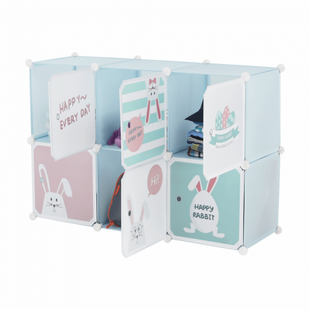 Dulap pentru copii, model albastru /model pentru copii, EDRIN [31]
