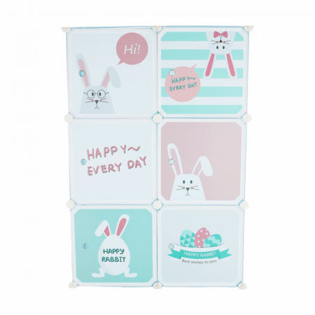 Dulap pentru copii, model albastru /model pentru copii, EDRIN [17]