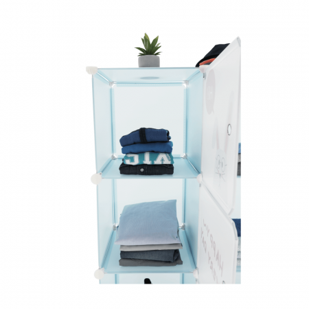 Dulap pentru copii, model albastru /model pentru copii, EDRIN [23]