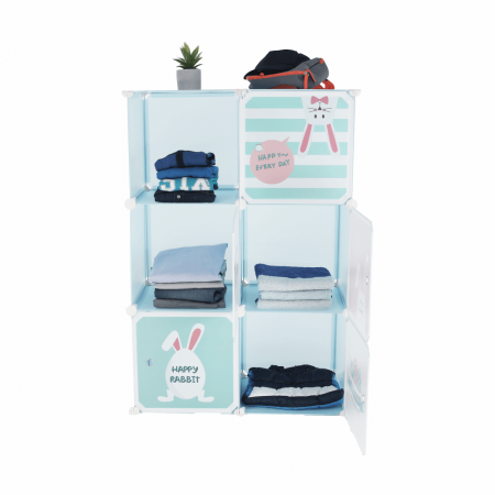 Dulap pentru copii, model albastru /model pentru copii, EDRIN [25]