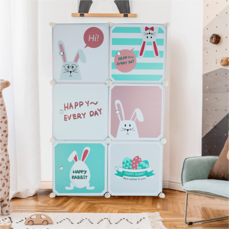 Dulap pentru copii, model albastru /model pentru copii, EDRIN [33]