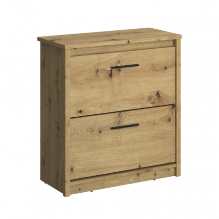 Pantofare Hol - Dulap pentru pantofi 2K, stejar Artisan, AIRON